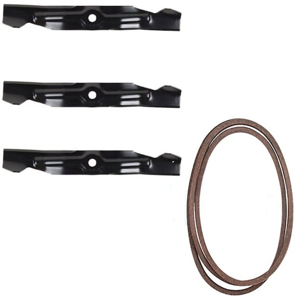 Aic Replacement Parts Deck Belt & Heavy Duty Blade 50 Fits Cub Cadet LT1024 13AR11CP712 13AR11CP710 954-04048BLADES - main
